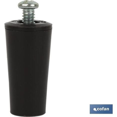 Blindstopper 40 mm braun mit M-6-Schraube