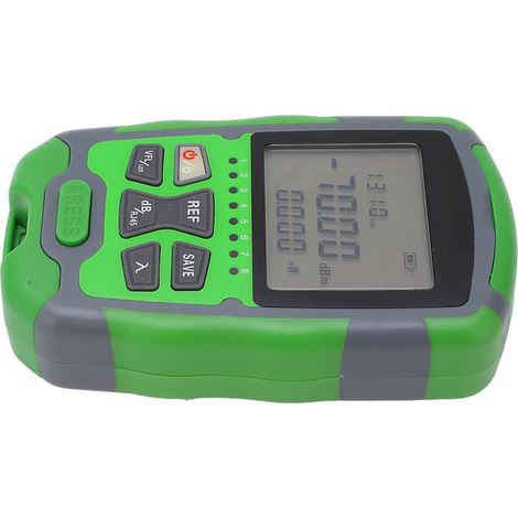 Testeur de câble optique Compteur de puissance Fibre Optique -70+10dBm Écran numérique Rechargeable 30mW (1/5)