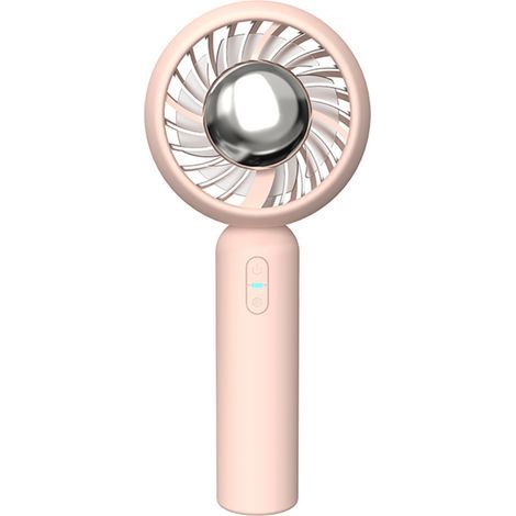 Ventilateur portable de bureau avec 3 vitesses, batterie rechargeable 2000 mAh, idéal pour la maison, le bureau et les activités extérieures. (1/5)