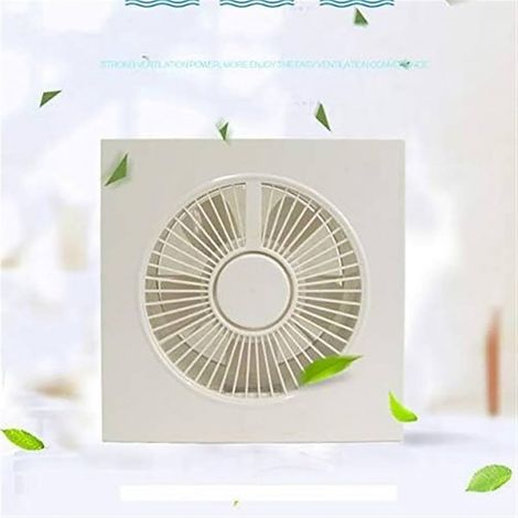 Ventola Aspirazione Bagno Da Muro o Soffitto 150X150mm Foro 100mm Profondità 85mm 15W 230V 50Hz 98m³/h 35dB
