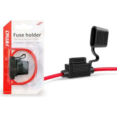 Porte-fusible standard avec câble de 30 cm amio-02337