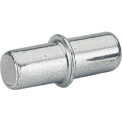HETTICH Bodenträger Duplo, ø 5 mm, Stahl vernickelt, 46642