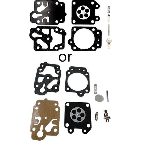 Kit de joints et membranes de réparation de carburateur pour motos 26cc, 33cc, 43cc, 49cc et 52cc (1/5)