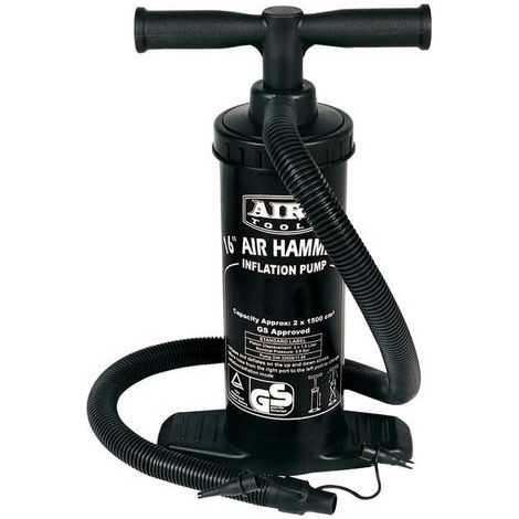 Gonfiatore a Mano per Canotti Materassini Piscine Gonfia Sgonfia Bestway (1/2)