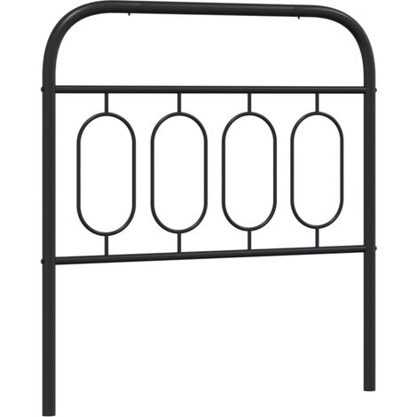 Tête de lit,Panneau décoratif métal noir 90 cm CFW7561286 (1/5)