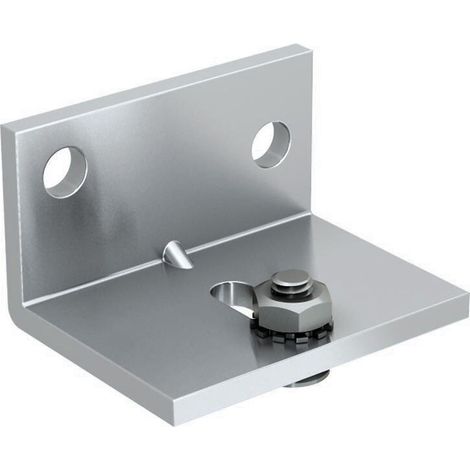 Slid'Up By Mantion – Équerre de fixation murale renforcée pour rail SLID'UP 1100 1200 1300 – Longueur 30mm – Hauteur 23mm – Largeur 40mm – Charge 80kg