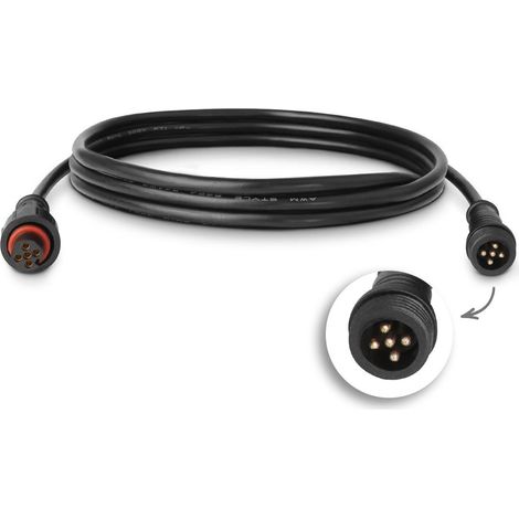 Verlängerungskabel 5-Polig 1m für SETLINK Stecksystem RGBW IP65