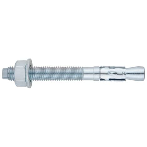 Ancorante maschio a carico pesante - asta zincata - rondella zincata M12 x 75 Ø12 - Confezione da 50