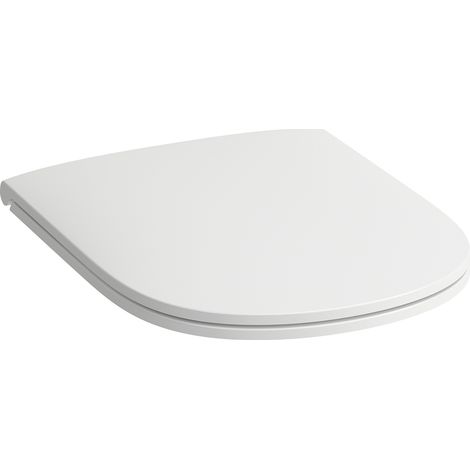 Asiento de inodoro LAUFEN LUA con tapa, Slim, caída amortiguada, (1/3)