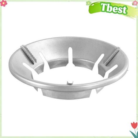 Tbest Support de wok pour cuisinière à gaz Anneau de Support de Wok, 8 trous, Support universel pour cuisinière à articles set
