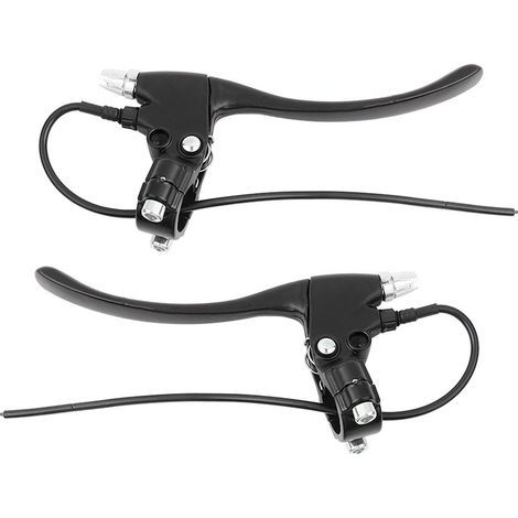 1 pair of handlebar grips for electric bike rear brake lever (black) (1/5)