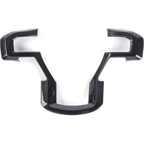[NEVER USED] Heart steering wheel cover, Compatible Ford F150 2015-2020 (1 Piece, ABS, Ebony)