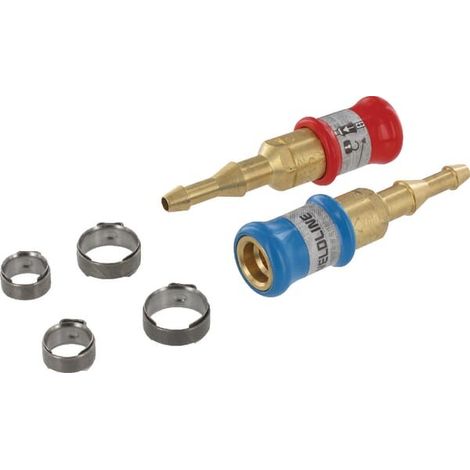 Raccord rapide QUICKMATIC II femelle jeu de 2 WELDLINE - 55112 (1/2)