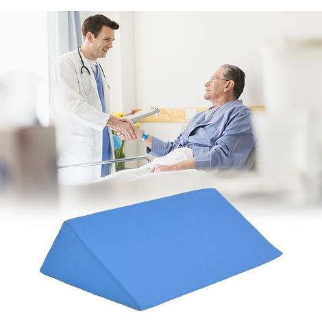 Coussin de soutien corporel triangulaire antidérapant pour lit, oreiller latéral en mousse de soutien, coussin de corps rembourré (1/5)