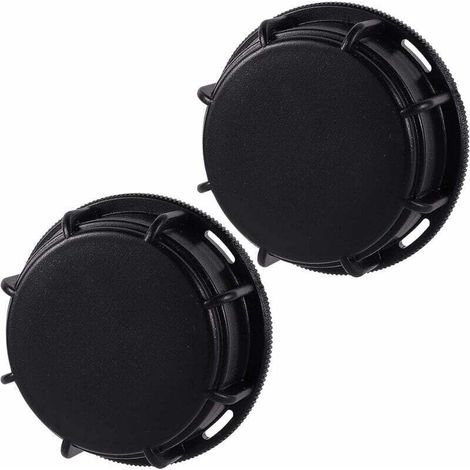 Lot de 2 bouchons pour cuve. raccords de robinet. pour cuve de 1000 litres. vanne de cuve de 1000 litres. cuve à eau de pluie. conteneur. (1/5)