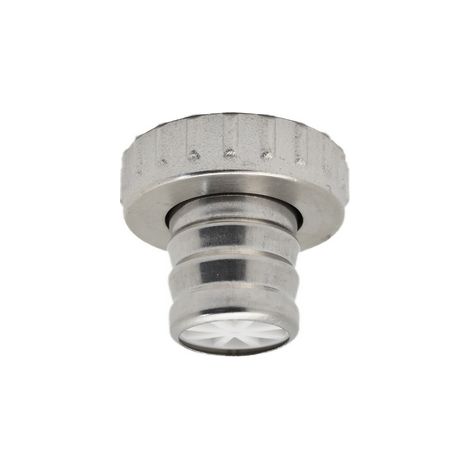 RACCORDO PORTAGOMMA CROMATO DH- 1 x 3/4- DH- pezzi 1