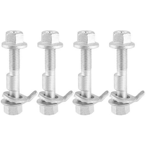 Juego de 4 tornillos de ajuste de caída para las 4 ruedas del coche. Herramienta de alineación ajustable, dureza de 12,9 mm. (1/5)