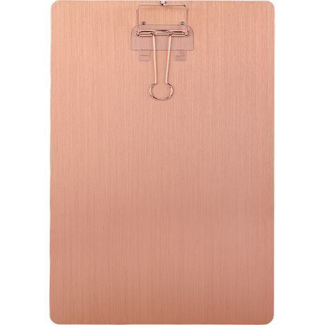 Planche à Dessin en Métal Doré Rose Antidérapante pour Artistes - Support Portable pour Peinture et Écriture (1/5)