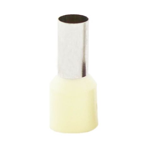 Punteras aisladas sección 0,5mm Blanca 50 uds