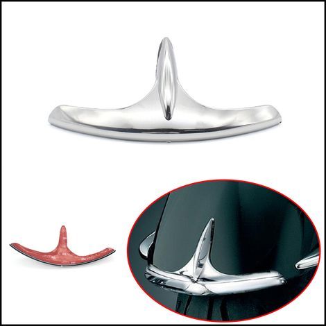 Geeignet für Honda Gold Wing GL1800, 2001-2017, Modifizierung der Verkleidung und Dekoration des vorderen Kotflügels durch Galvanisierung. (1/5)