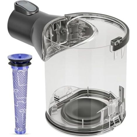 Depósito de polvo de repuesto para Dyson V6 DC58 DC59 DC62 DC74 - Contenedor mejorado