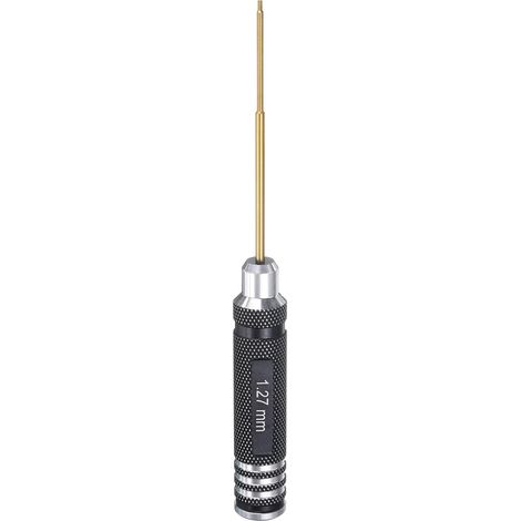 Tournevis Hex 1.27mm Mini Tournevis Hexagonaux En Titane Noir (1/5)