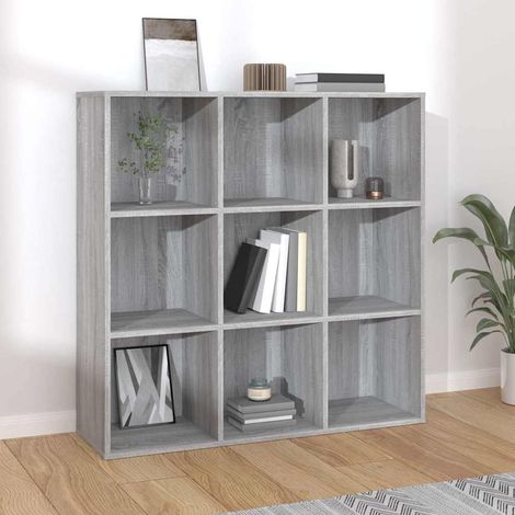 vidaXL Estantería gris Sonoma 98x29x97,5 cm (1/5)