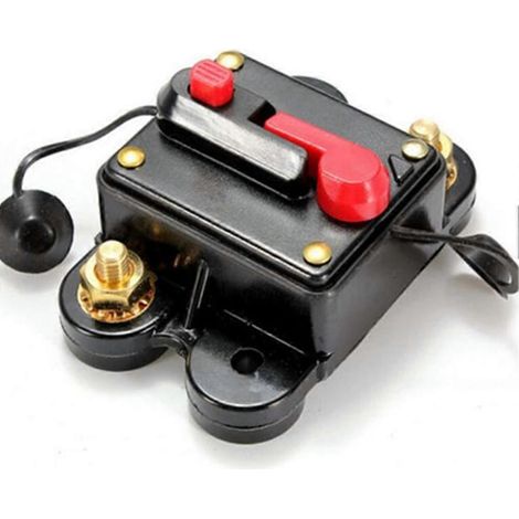 Compatible avec les boîtes à fusibles automobiles, porte-fusible à lame étanche 80A avec indicateur de défaut LED pour la protection des circuits automobiles. (1/5)