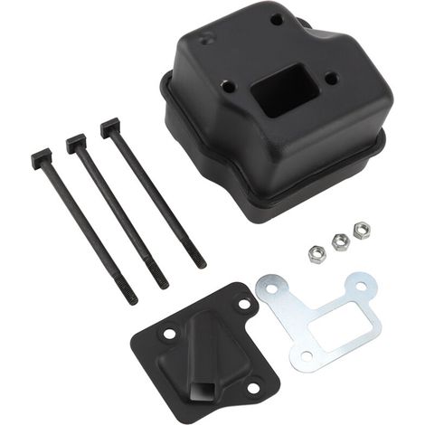 Vtizikl Kit de montage pour support de poteau d'antenne parabolique Internet par satellite robuste en alliage d'aluminium Starlink pour mur de toit de type court