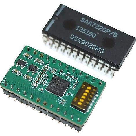 Der SAA7220 FPGA ersetzt die digitalen Filter DF7220 und DF7220S1. NOS/4X/8X Aufwärtswandlungsmodul mit 192 kHz/384 kHz. (1/5)