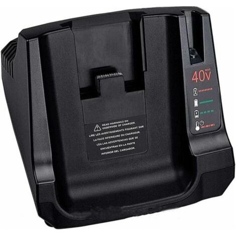 36V 40V MAX Akkuladegerät mit 2USB-Ersatz für Black + Decker Li-Ionen-Akku LCS36 LCS40 (nur Ladegerät, kein Akku) (1/5)