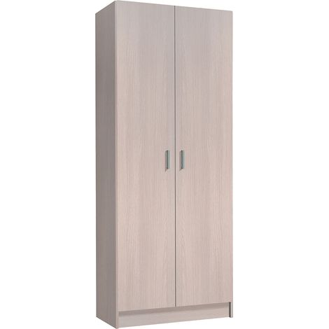 Easy Home Kawai A9 Armadio Multiuso, Legno Composito, Naturale, 180 X 73 X 37 Cm (1/3)