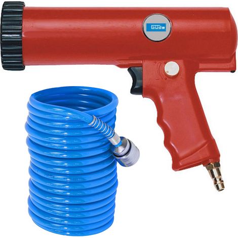 Güde Druckluft Silikon Kartuschenpistole Set mit 5m Druckluftschlauch (1/5)