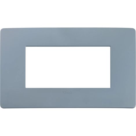 Placca Vimar Plana Up 4M avio matt 14654U.16