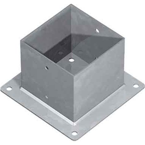 SUPPORTO A PAVIMENTO PER TRAVI 'TG20' mm 141x141x150h - Base 220 mm