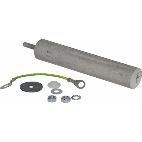 Anode complète D33 mm L180 mm tampon lat - DE DIETRICH CHAPPEE : 7824890