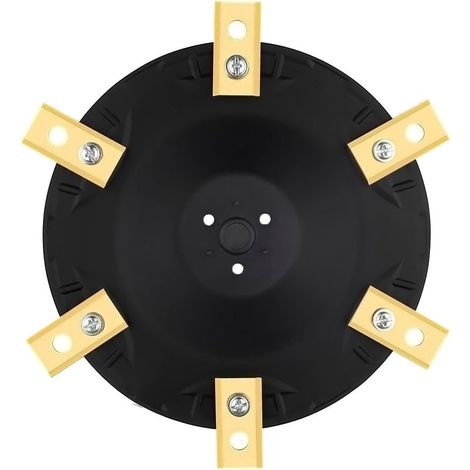 Disque à lames + 6 lames compatibles avec Worx Landroid S&M (à partir de 2020),Support Hexagonal AS1300 (1/5)
