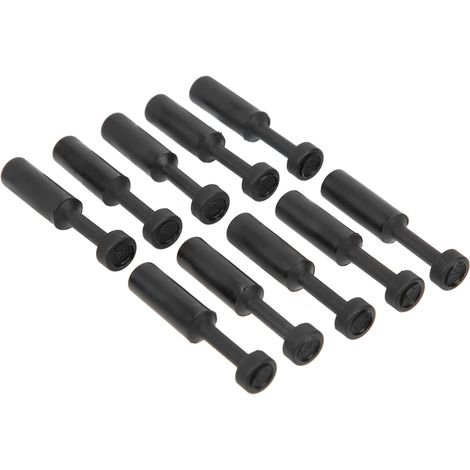 100 Stück pneumatische Verbund-Steckverbinder, 1/4-Zoll-Rohrverbinder, Endstopfen-Zubehör (1/5)