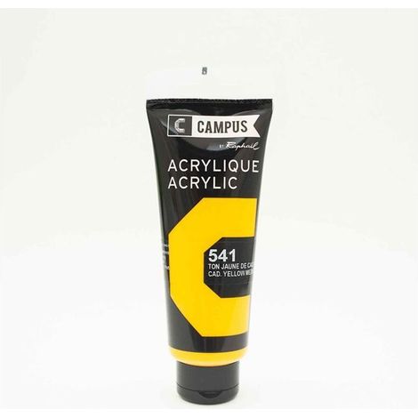 Peinture acrylique 100 ml - Jaune de Cadmium n°541