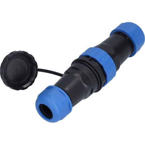 Connecteur aviation étanche SP28 IP68 résistant oxydation PA66 PA6 14 broches soudure cuivre doré (1/5)