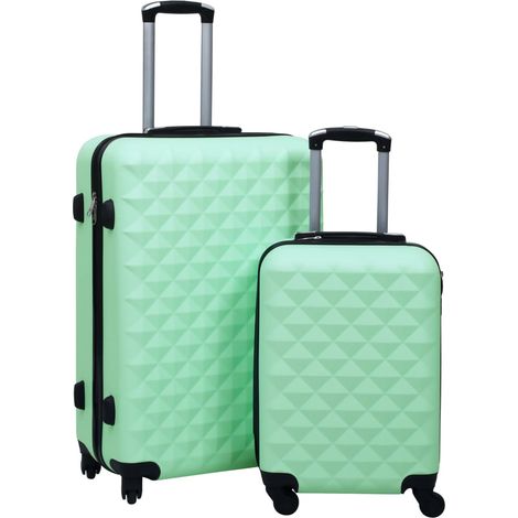 Teenpull – Hartschalen-Trolley-Set 2 Stk. Minzgrün ABS (1/5)