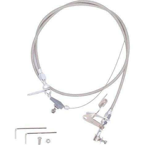 Cble de rétrogradation en acier inoxydable de 158 cm de longueur de remplacement du fil d'accélérateur pour les transmissions CHRYSLER 727. (1/5)