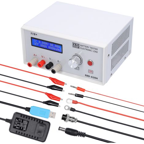 Testeur de batterie EBD-A20H 30V 20A 200W, charge électronique multifonction à courant continu, déchargeur 20A, prise en charge du contrôle logiciel en ligne sur PC (1/5)
