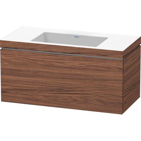 Duravit L-Cube conjunto encastrado suspendido, 1 extraíble, sin
