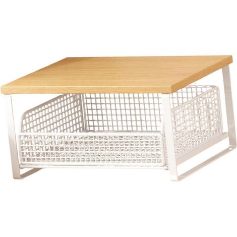 Support pour imprimante de bureau, étagère robuste et peu encombrante, accessoires cadeaux (1/5)