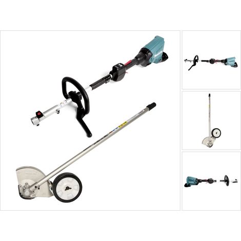 Makita DUX 60 Z Akku Multifunktionsantrieb 36V ( 2x 18V ) + EE400MP Rasenkantenaufsatz ( 196752-0 )