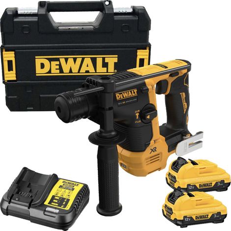 DeWALT DCH072L2 12V XR Brushless SDS+ Plus Hammer Drill With Batts And Case