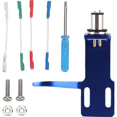 Phono Cartridge - Headshell Kit - Compatible With Most Turntables - For Vinyl Playback - Set Of 1 (1/5)