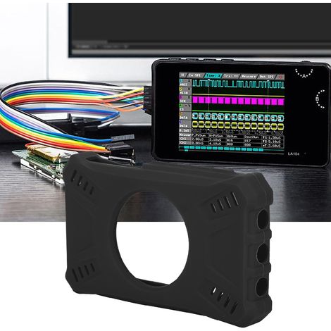 Étui de protection portable en silicone pour mini-oscilloscope DS213 (noir) (1/5)