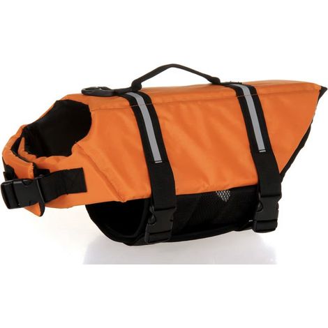 Orangefarbene Hundeschwimmweste – Größe XS – Hundegewicht 2–4 kg